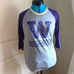 Nike University of Washington, UW Huskies Baseball Tee Size Large